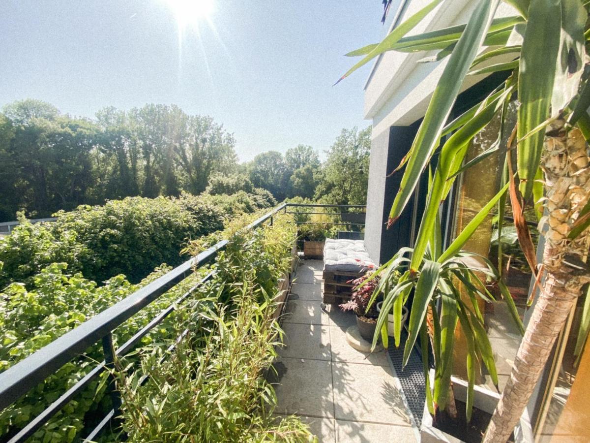 L'Olympique: Appartement Cosy, Vue Canal Grande Terrasse Et Parking Vaires-sur-Marne Exteriör bild